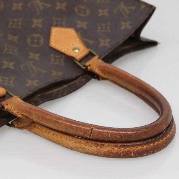 LOUIS VUITTON Monogram Sac Plat Hand Bag M51140 - Picture 7 of 12